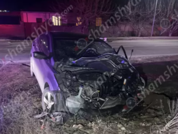 Արմաշում բախվել են «Hyundai Elantra»-ն և «Volvo» բեռնատարը