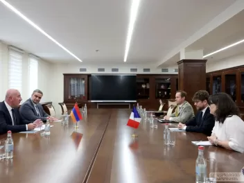 Ֆրանսիայի փոխգնդապետին Պապիկյանի հրամանով շնորհվել է «Ռազմական համագործակցության համար» մեդալ