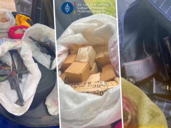 Քրեական ոստիկանները ապօրինի շրջանառությունից դուրս են բերել 5 ինքնաձիգ, մարտական ատրճանակ ու զինամթերք. 3 անձ ձերբակալվել է